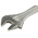 Bahco Adjustable Spanner, 205 mm Overall, 27mm Jaw Capacity, Metal Handle