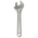 Bahco Adjustable Spanner, 205 mm Overall, 27mm Jaw Capacity, Metal Handle