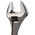 Bahco Adjustable Spanner, 380 mm Overall, 44mm Jaw Capacity, Metal Handle