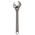 Bahco Adjustable Spanner, 380 mm Overall, 44mm Jaw Capacity, Metal Handle