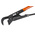 Bahco Pipe Wrench, 722.0 mm Overall, 110mm Jaw Capacity, Metal Handle
