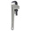 Bahco Pipe Wrench, 253.0 mm Overall, 35mm Jaw Capacity, Metal Handle