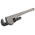 Bahco Pipe Wrench, 355.0 mm Overall, 51mm Jaw Capacity, Metal Handle
