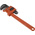 Bahco Pipe Wrench, 305.0 mm Overall, 44mm Jaw Capacity, Metal Handle
