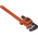 Bahco Pipe Wrench, 457.0 mm Overall, 50mm Jaw Capacity, Metal Handle