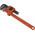 Bahco Pipe Wrench, 355.0 mm Overall, 51mm Jaw Capacity, Metal Handle