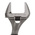 Bahco Adjustable Spanner, 324 mm Overall, 55.6mm Jaw Capacity, Plastic Handle