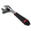 Facom Adjustable Spanner, 209 mm Overall, 27mm Jaw Capacity, Plastic Handle