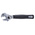 RS PRO Adjustable Spanner, 207 mm Overall, 24mm Jaw Capacity, Plastic Handle