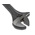 Gedore Adjustable Spanner, 455 mm Overall, 53mm Jaw Capacity, Metal Handle