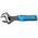 Gedore Adjustable Spanner, 206.5 mm Overall, 25mm Jaw Capacity, Plastic Handle