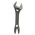 Bahco Adjustable Spanner, 205 mm Overall, 32mm Jaw Capacity, Metal Handle