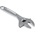 Facom Adjustable Spanner, 160 mm Overall, 30mm Jaw Capacity, Metal Handle