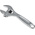 Facom Adjustable Spanner, 160 mm Overall, 30mm Jaw Capacity, Metal Handle