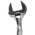 Facom Adjustable Spanner, 200 mm Overall, 34mm Jaw Capacity, Metal Handle