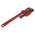 Facom Pipe Wrench, 350.0 mm Overall, 49mm Jaw Capacity, Metal Handle