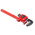 Facom Pipe Wrench, 250.0 mm Overall, 34mm Jaw Capacity, Metal Handle