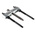 Gedore Lever Press Bearing Puller, 40 → 120 mm Capacity, 2.0t Force, 3-Piece