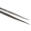 RS PRO 150 mm, Stainless Steel, Serrated, Tweezers
