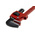 Ega-Master Pipe Wrench, 609.6 mm Overall, 50.08mm Jaw Capacity, Metal Handle