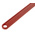 Ega-Master Pipe Wrench, 609.6 mm Overall, 50.08mm Jaw Capacity, Metal Handle