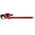 Ega-Master Pipe Wrench, 609.6 mm Overall, 50.08mm Jaw Capacity, Metal Handle