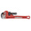 Ega-Master Pipe Wrench, 203.2 mm Overall, 25.4mm Jaw Capacity, Metal Handle