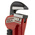 Ega-Master Pipe Wrench, 304.8 mm Overall, 50.8mm Jaw Capacity, Metal Handle