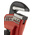 Ega-Master Pipe Wrench, 355.6 mm Overall, 50.8mm Jaw Capacity, Metal Handle