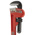 Ega-Master Pipe Wrench, 355.6 mm Overall, 50.8mm Jaw Capacity, Metal Handle