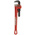Ega-Master Pipe Wrench, 457.2 mm Overall, 50.08mm Jaw Capacity, Metal Handle