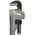 Ega-Master Pipe Wrench, 304.8 mm Overall, 50.8mm Jaw Capacity, Metal Handle