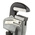 Ega-Master Pipe Wrench, 355.6 mm Overall, 50.8mm Jaw Capacity, Metal Handle