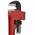 Ega-Master Pipe Wrench, 250.0 mm Overall, 25.4mm Jaw Capacity, Metal Handle