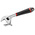 Facom Adjustable Spanner, 201 mm Overall, 33mm Jaw Capacity, Metal Handle
