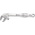 Wera Adjustable Spanner, 117 mm Overall, 7 → 10mm Jaw Capacity, Soft Grip Handle