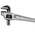 Facom Pipe Wrench, 350 mm Overall, 49mm Jaw Capacity