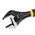 Stanley Adjustable Spanner, 250 mm Overall, 32mm Jaw Capacity, Bi-Material Handle