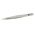 RS PRO 120 mm, Stainless Steel, Serrated, Tweezers