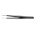 RS PRO 110 mm, Stainless Steel, Sharp, ESD Tweezers