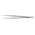 RS PRO 155 mm, Stainless Steel, Serrated, Tweezers