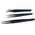 RS PRO 120mm, Steel, Curved, Fine, Rounded, Sharp, ESD Tweezer Set