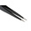 Bernstein 130 mm, Stainless Steel, Chisel, ESD Tweezers