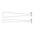 ideal-tek 120 mm, Polyester (Handle), Stainless Steel (Body), Flat, ESD Tweezers
