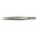 RS PRO 90 mm, Stainless Steel, Flat, Tweezers