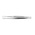 RS PRO 105 mm, Stainless Steel, Tweezers