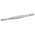 RS PRO 145 mm, Stainless Steel, Grooved; Cylindrical, Tweezers