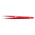 RS PRO 155 mm, Carbon Steel, Serrated, Tweezers