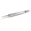 RS PRO 110 mm, Stainless Steel, Tweezers