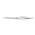 RS PRO 165 mm, Stainless Steel, Blunt; Round; Serrated, Tweezers